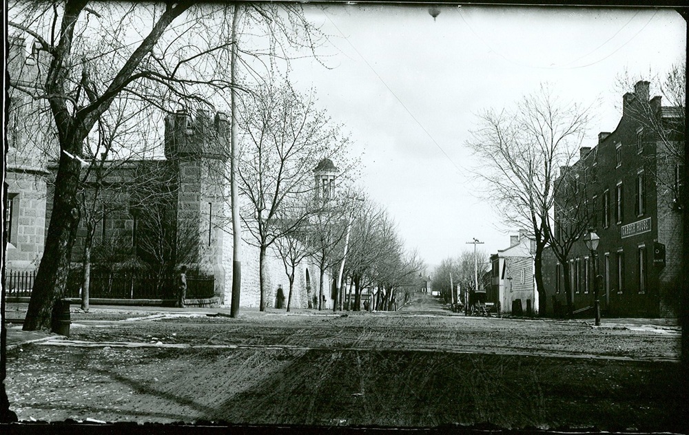 The Garber House, Northeast corner of East High and Bedford Streets, Carlisle, taken by A. A. Line  #00688C.