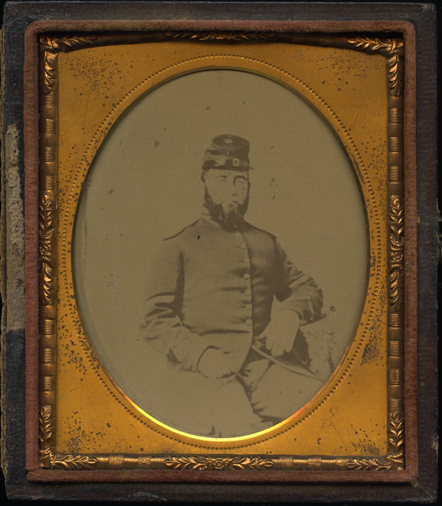 William Washington Kline in his uniform taken between 1862-1864.