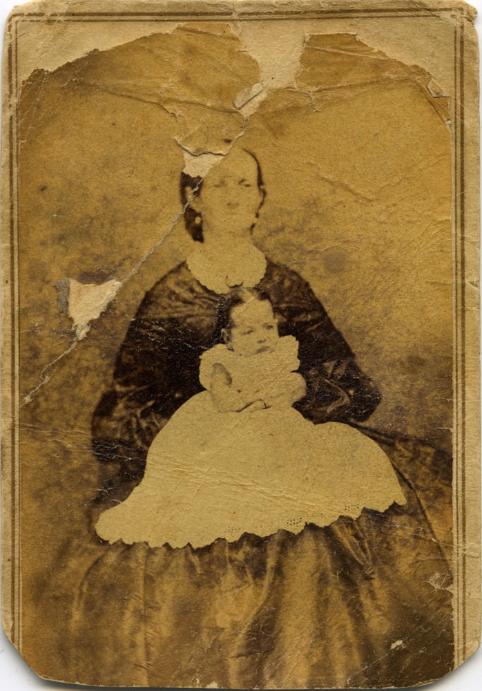 William’s wife Sarah Dougherty Kline, and daughter Ella May taken by Bates & Flickinger, Mechanicsburg, PA.