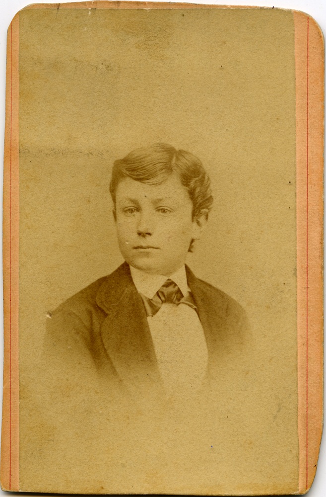 Benjamin M. Kline, aged 14, taken by Lerue Lemer, Harrisburg, PA.
