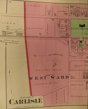Cumberland County 1872 Atlas, West Ward