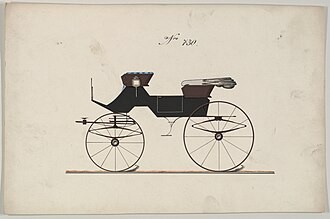 Carriage design for Two Seat Phaeton