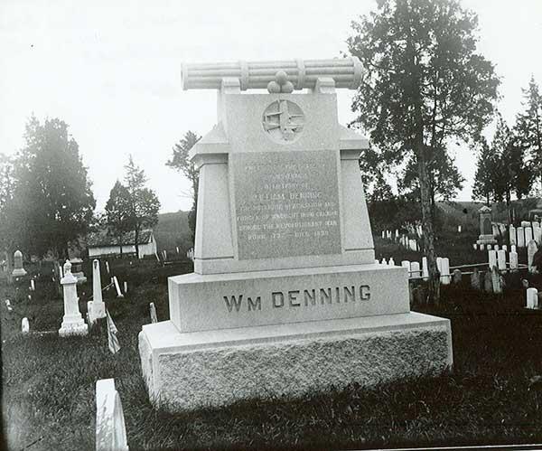 Tomb of William Denning, Big Spring Presbyterian Church.
