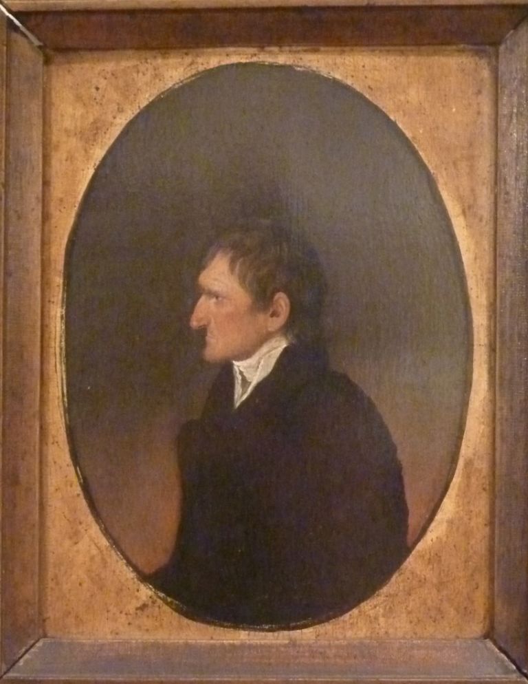 Oil on canvas of Archibald Loudon, painted in 1807 by Cezeron.