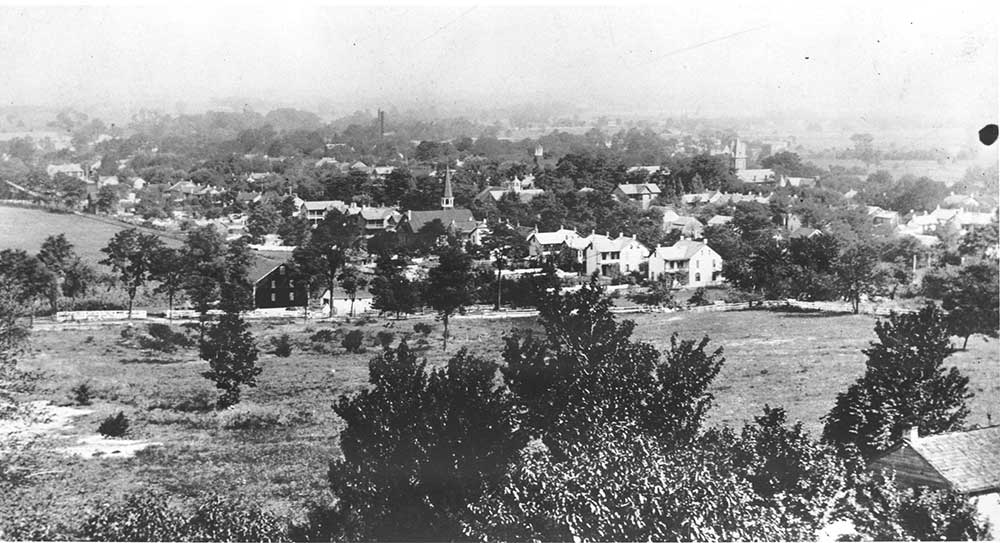 Mt Holly Springs,  Elevated Photo circa 1950