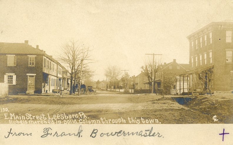 Main Street Looking East in Leesburg