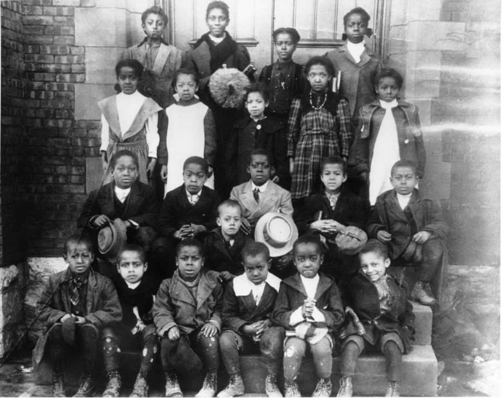 Students of the Colored Select School at Saint Patricks