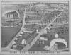 Birds Eye View of Plainfield in Wings 1879 History