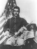 Photo of Charles H. Masland, founder of Masland Carpet Co., in Civil War uniform