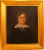 Eliza Duncan painted by John C.  Williams, signed upon the verso "John C. Williams, Carlisle, Pa March 1845".