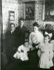Scan of picture showing John and Alice Braught with children R. Lisle, Ross, Edith, and Harold