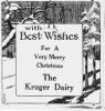 Kruger Dairy Christmas Ad