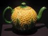 Tea pot, earthenware with lead glazes; Thomas Whieldon and Josiah Wedgwood, 1760-1765